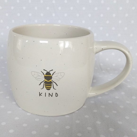 Karma Bee Kind Tapered Mug NWOT - Picture 1 of 7
